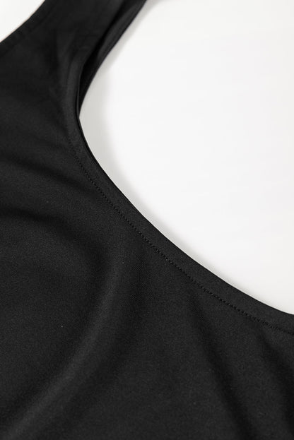 Threaded Pear Indie Scoop Flared Midi Dress