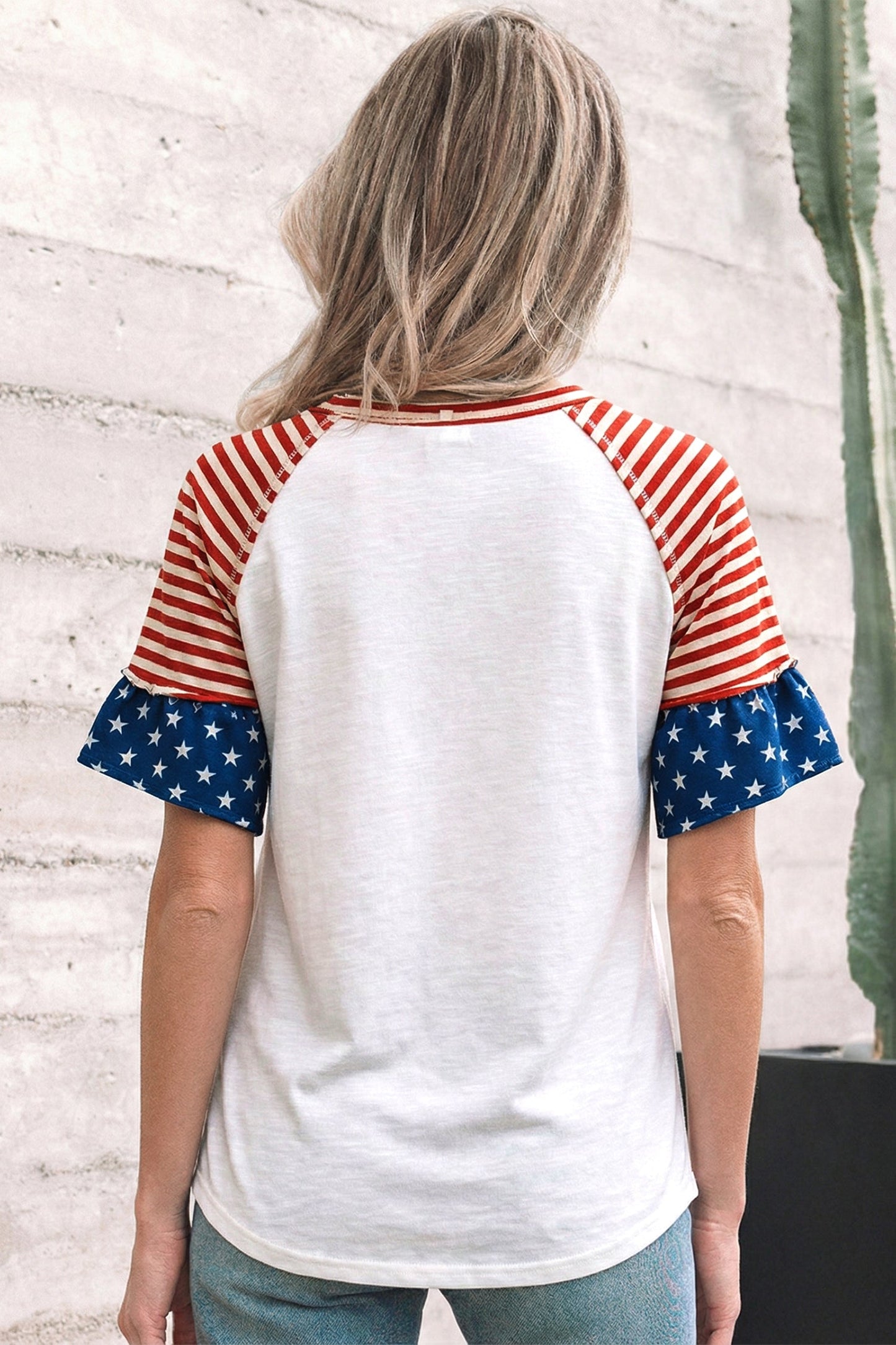 Threaded Pear Katalina inspired Short Sleeve Top