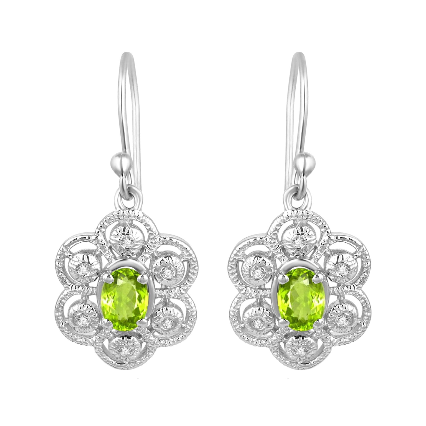 Green, White-