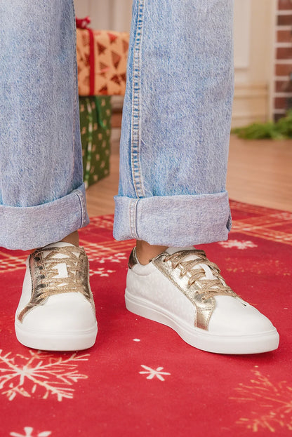 Threaded Pear Lauren Leather Lace Up Shoes