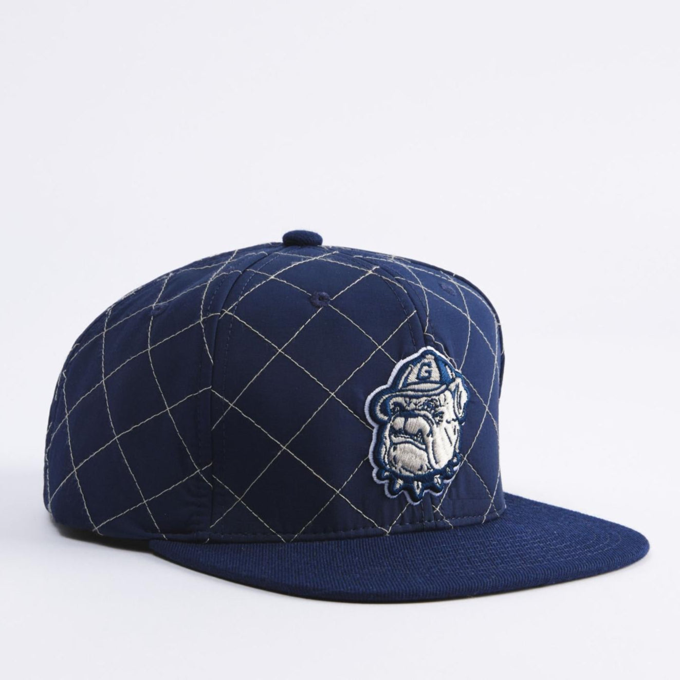 Mitchell & Ness Men's Ncaa Quilted Taslan Snapback Georgetown Snapback Caps