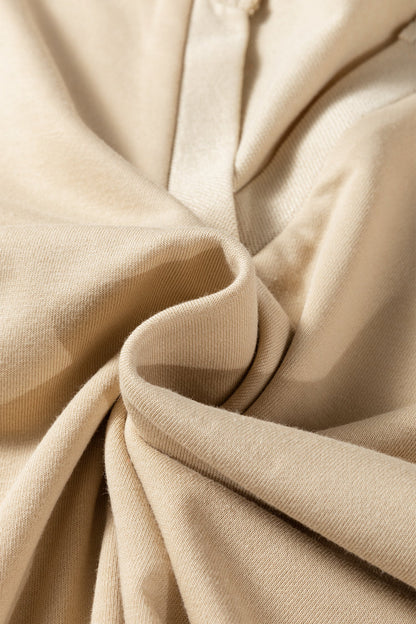 Threaded Pear Iris Notched Raw Edge PLUS Jumper