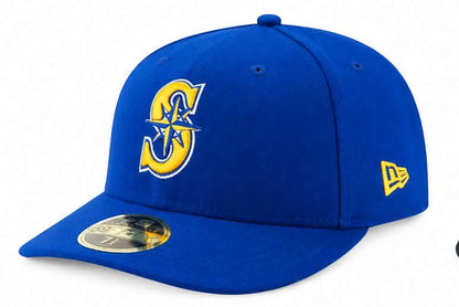 New Era Men's MLB Low Profile Authentic 5950 Mariners