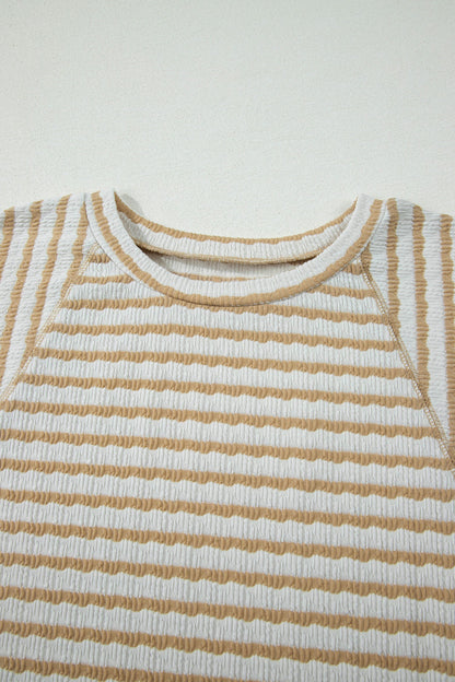 Threaded Pear Liv Detail Half Sleeve PLUS Top