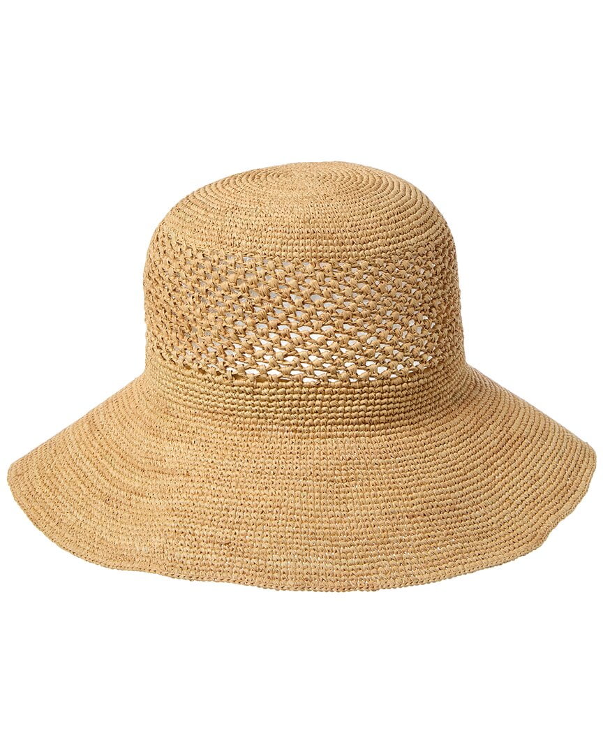 Bruno Magli Packable Floppy Crochet Hat