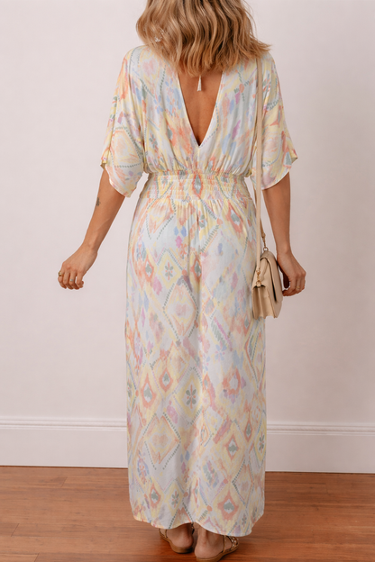 Threaded Pear Logan High Waist Maxi Dress