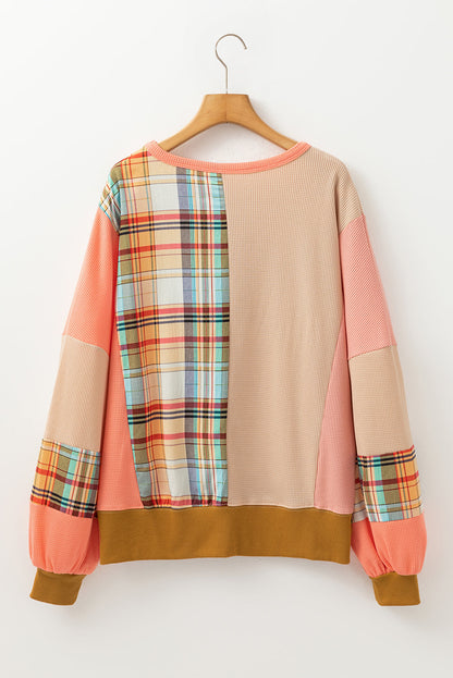 Threaded Pear Mia Side Slits Loose Sweatshirt