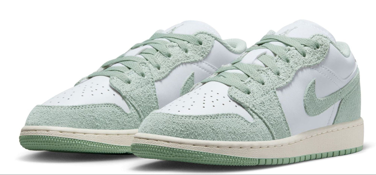 Grade School Air Jordan Retro 1 Low Se (Gs) 'White Seafoam'
