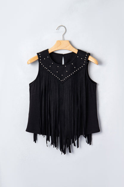 Mya Paneling Bust Sleeveless Top