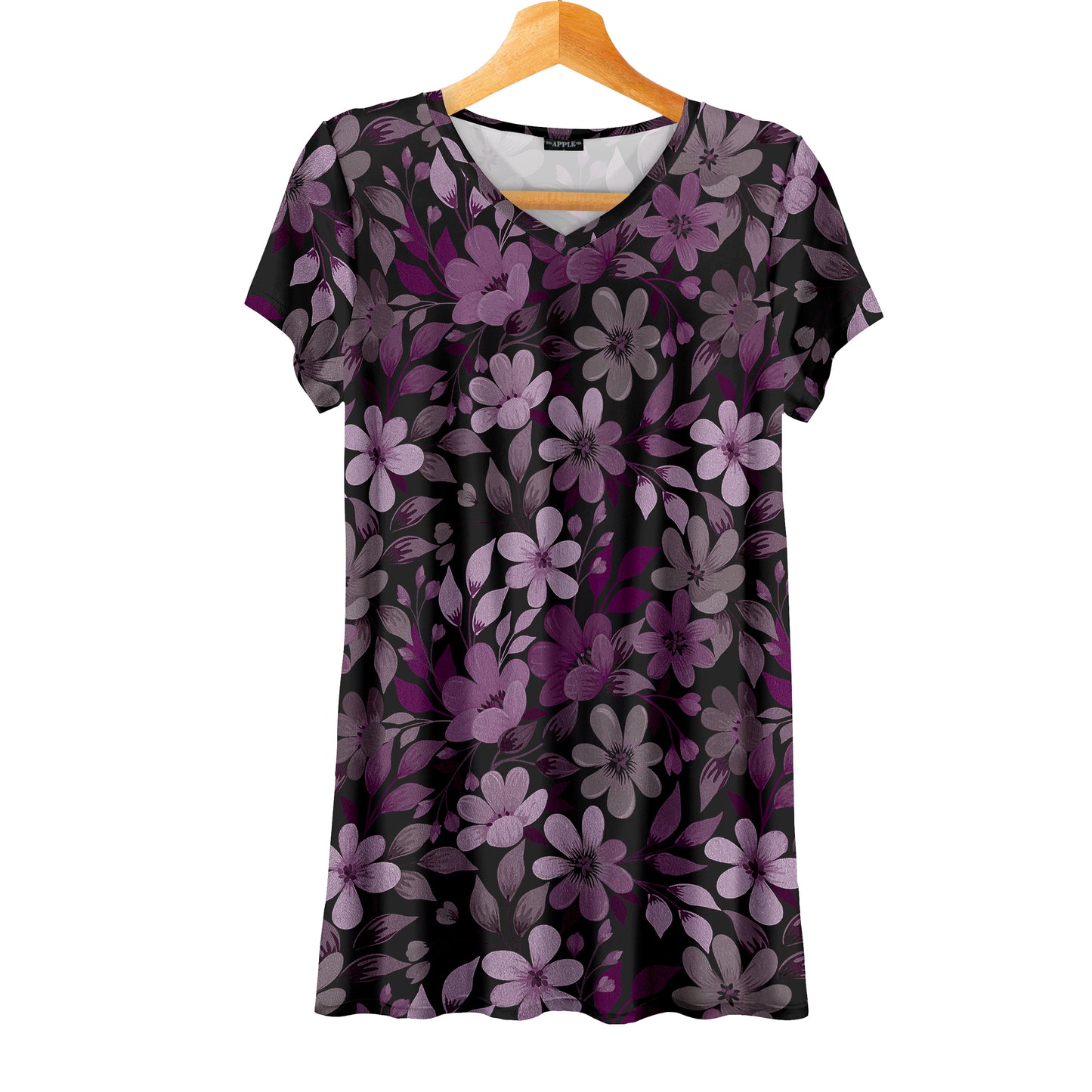 Purple and Black-