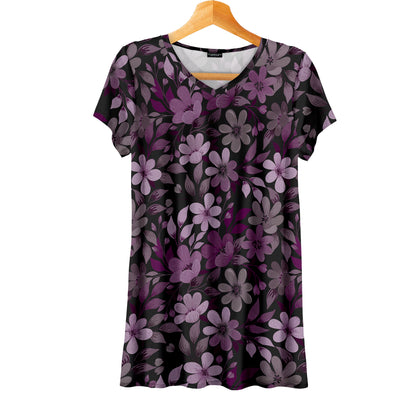 Purple and Black-