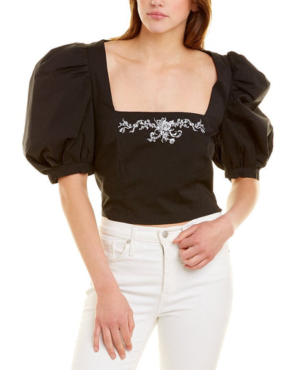 BKWHE-BLACK WHITE EMBROIDERY-