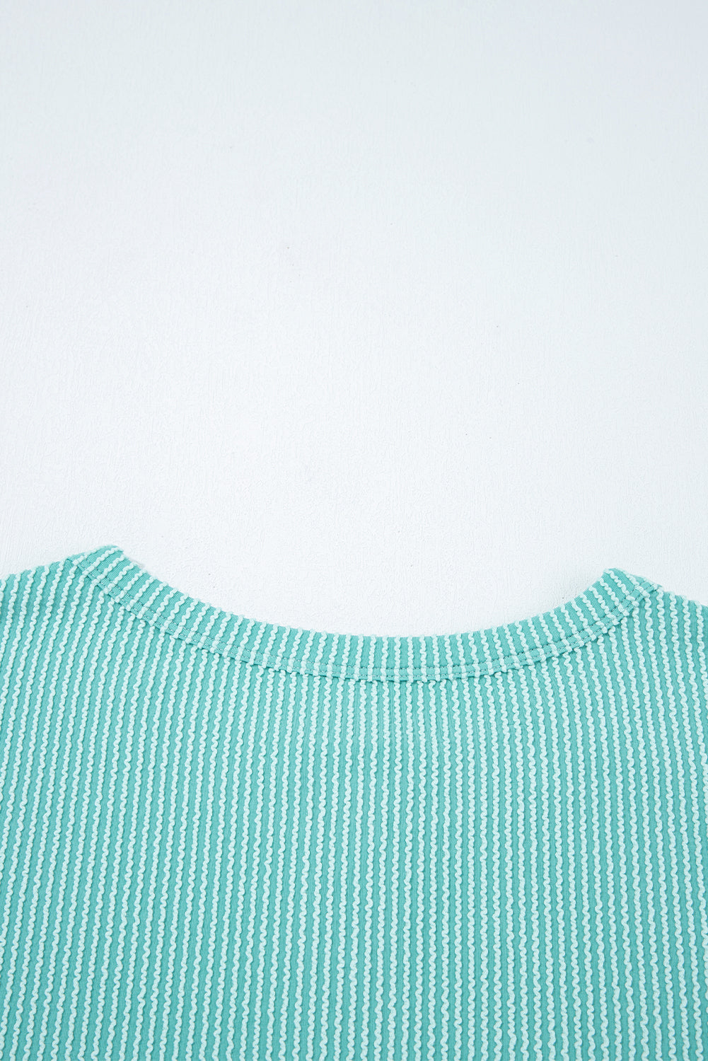 Threaded Pear Aria Knit Colorblock Henley Top
