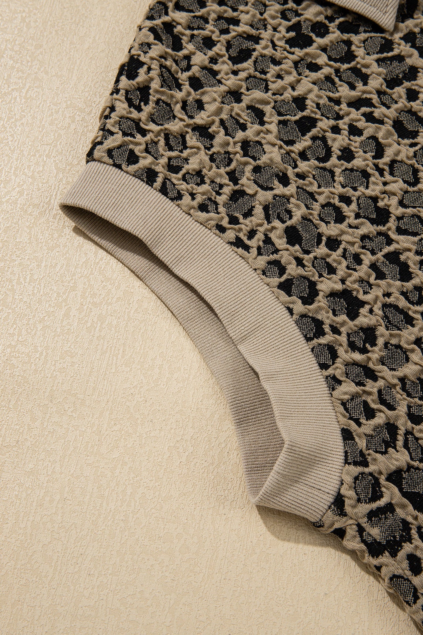 Threaded Pear Veda Collar Cuffed Sleeve PLUS Top