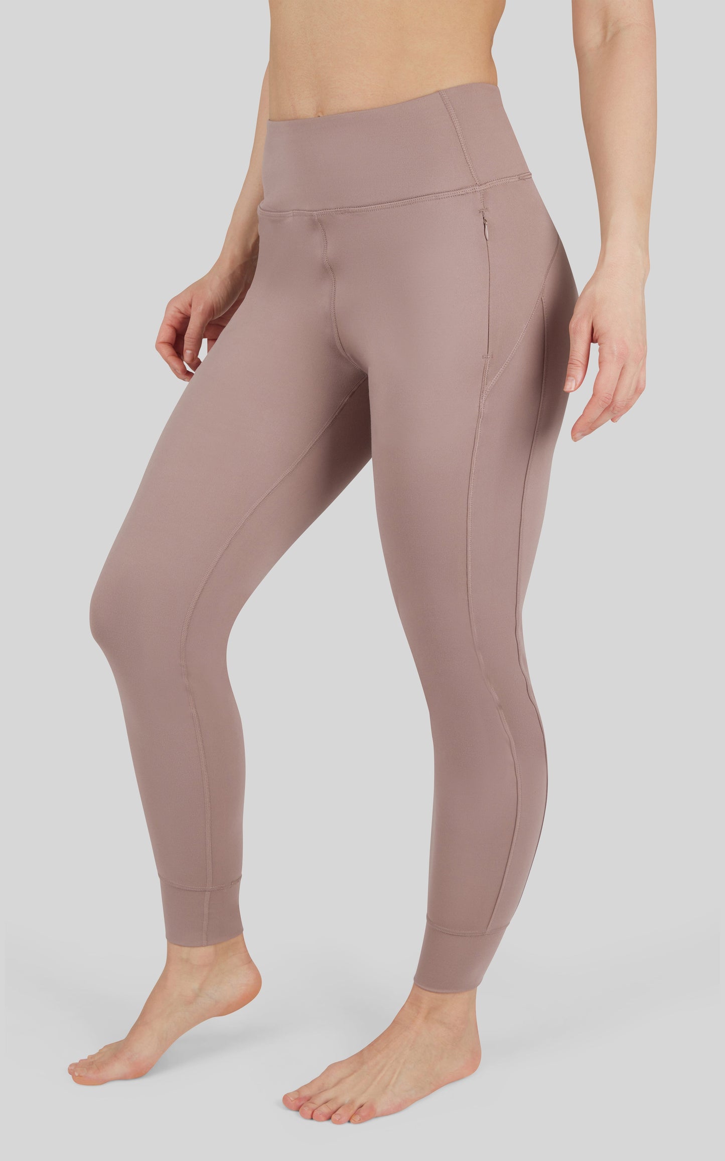 Interlock Zipper Pockets Greenwich Jogger - Our Linen Story
