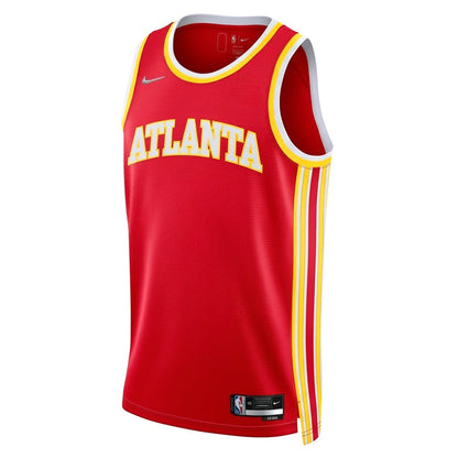 Nike Men's Nba Atlanta Hawks 21/22 Diamond Swingman Jersey Icon Edition - DN2604-657