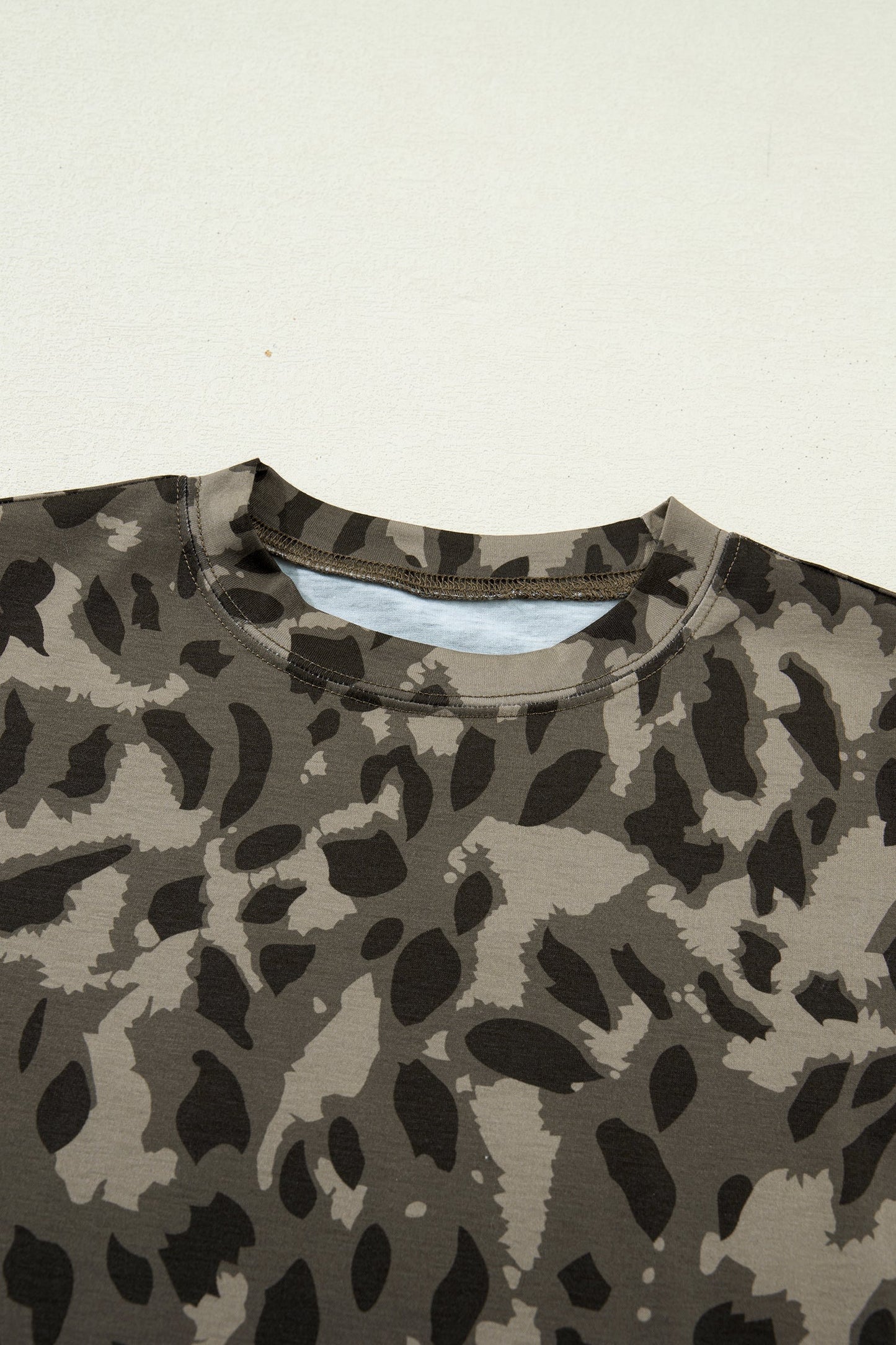 Threaded Pear Annabelle Print Mock Slim Tee
