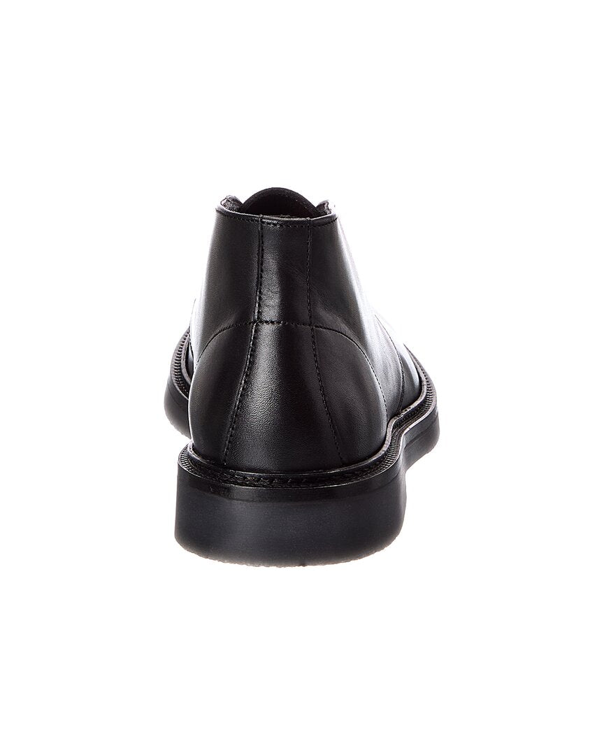 BLACK LEATHER-