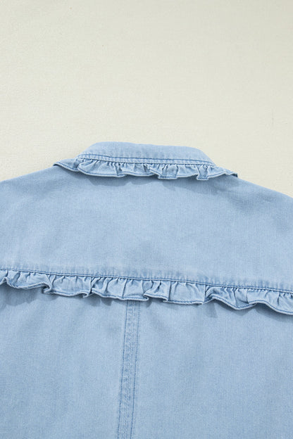 Threaded Pear Destiny Edge Collared Shift Dress