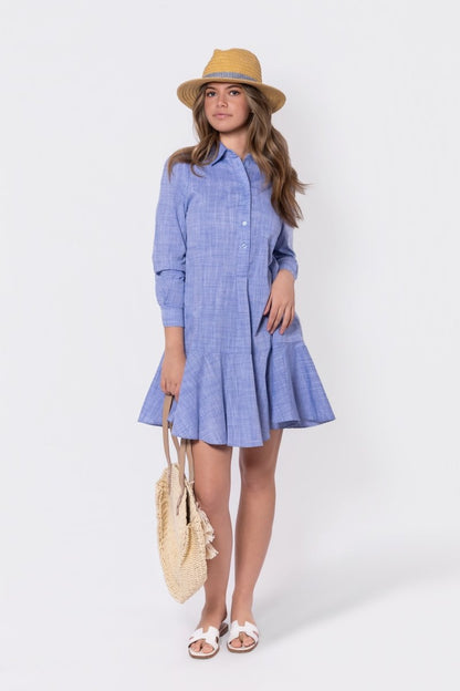 Dana Dress (Blue)