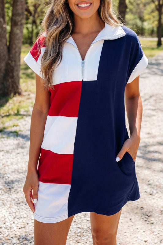 Threaded Pear Mallory Up Collared T Shirt