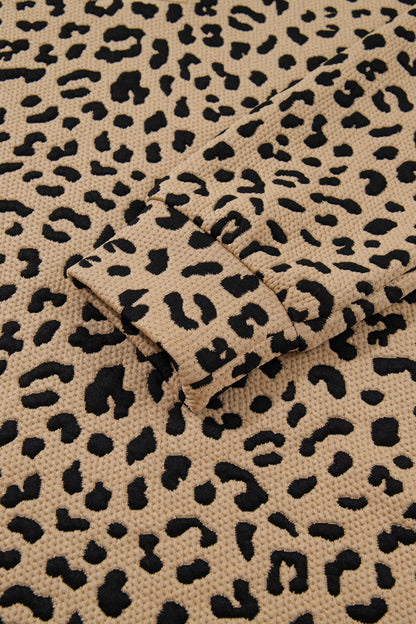 Threaded Pear Tru Polo Collar Pullover Top