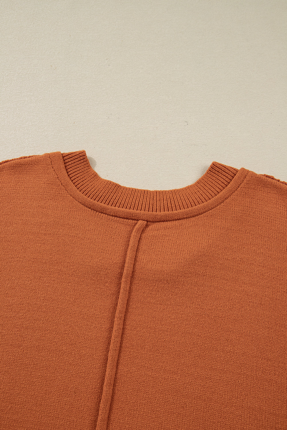 Threaded Pear Abigail Edge Bubble Sleeve Sweater