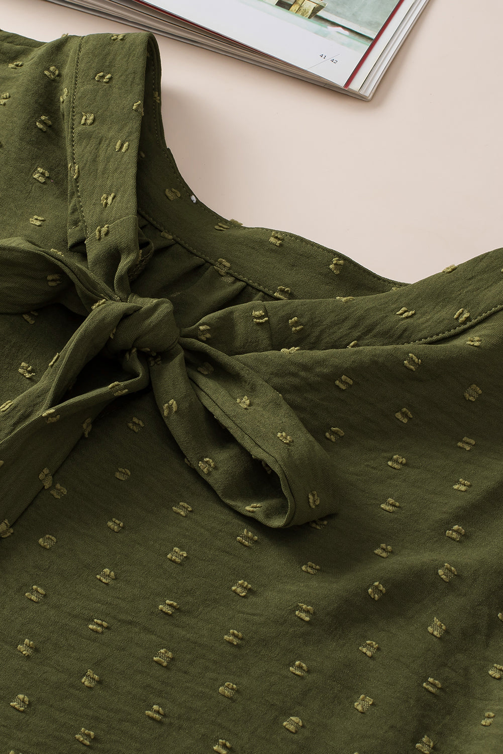 Threaded Pear Kataleya Mock Tied Nape PLUS Top
