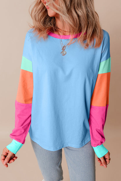 Threaded Pear Denver Sleeve Loose top Long Sleeve Top