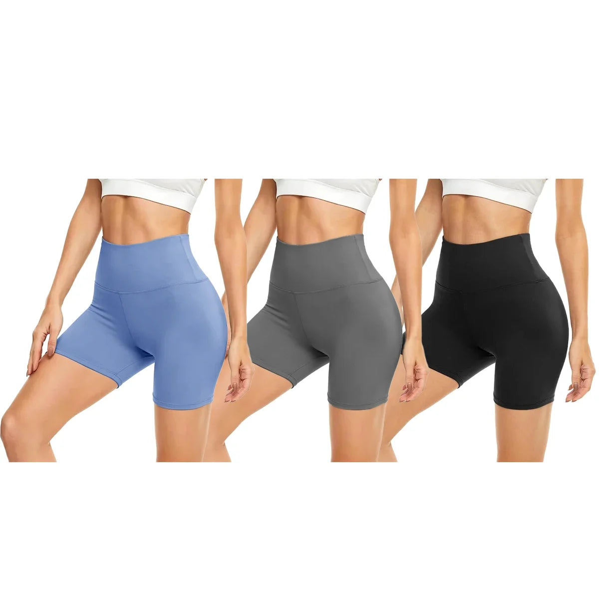 3-Pack(Black,Blue,Grey)-