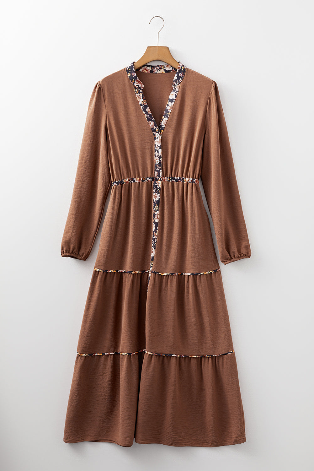 Threaded Pear Cameron Long Sleeve Maxi Dress