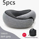 Flower Grey velero Style 5pcs