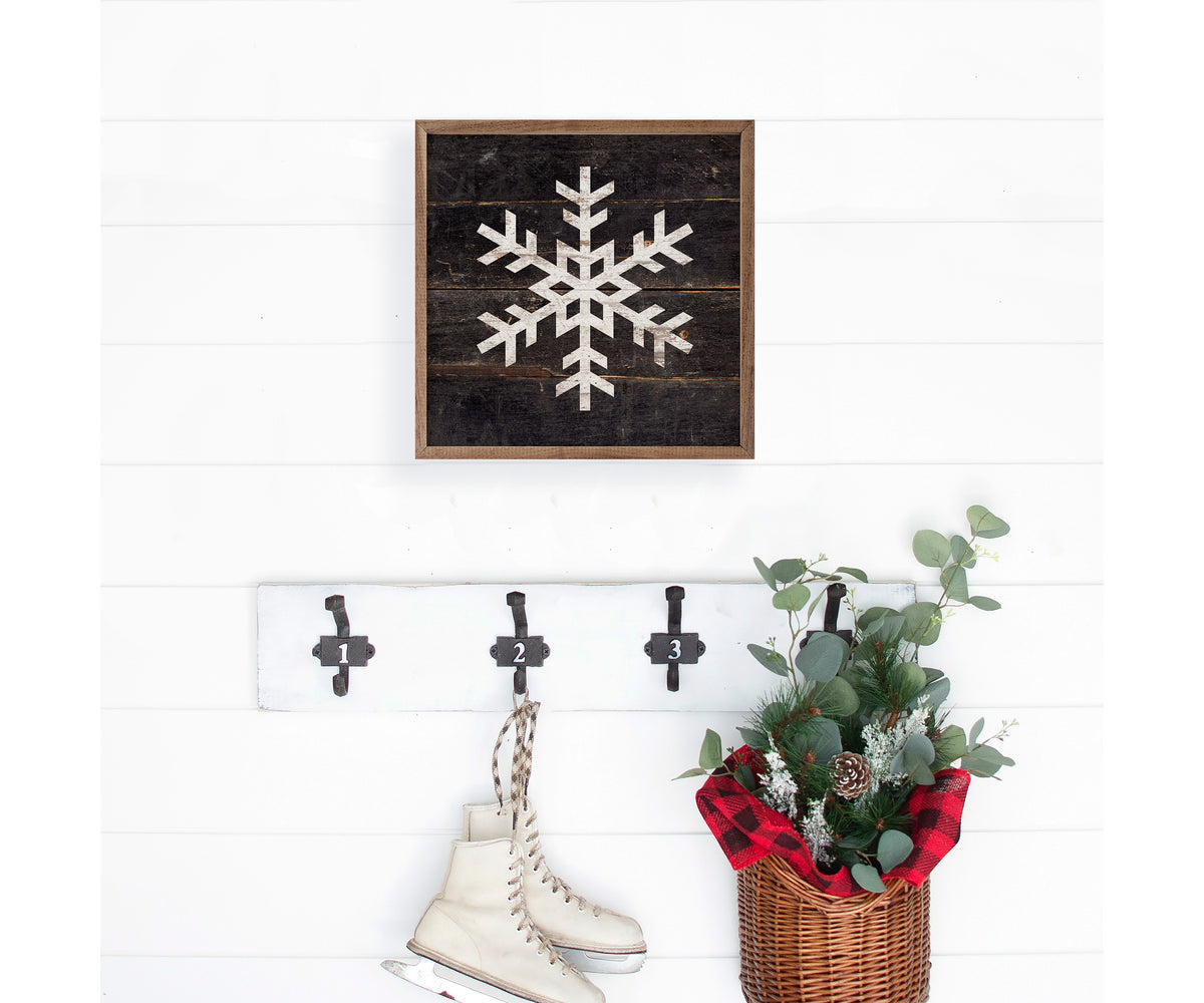 Kendrick Home Snowflake Black