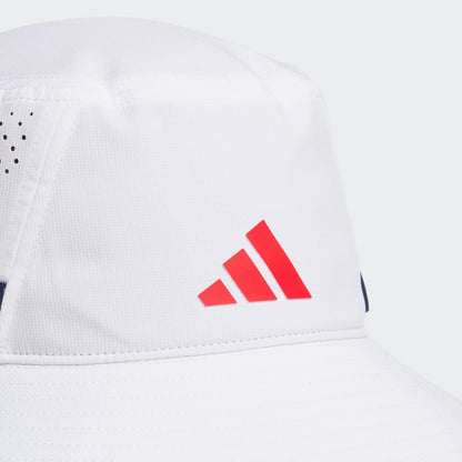 White / Dark Blue / Scarlet-
