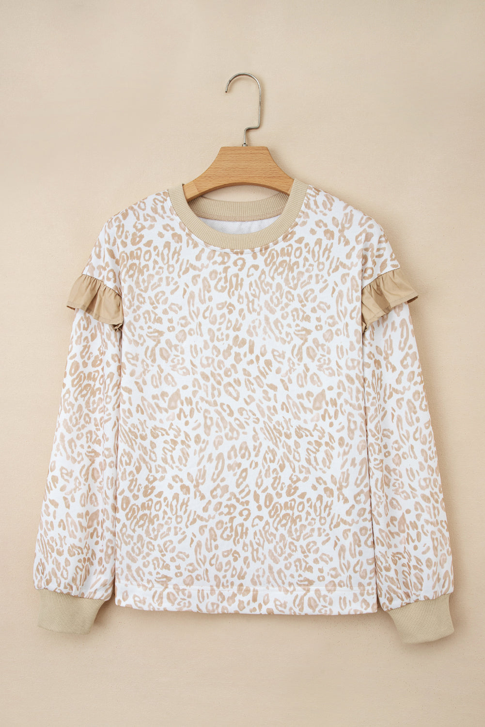 Threaded Pear Aimee Detail Ribbed Trim Sweatshirt