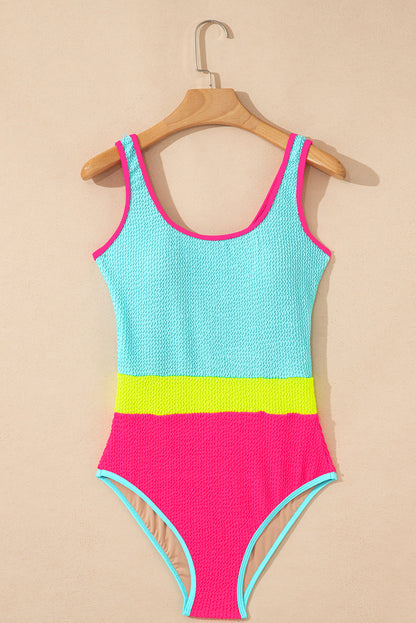 Hanna Patchwork One Piece Swimsuit by Threaded Pear