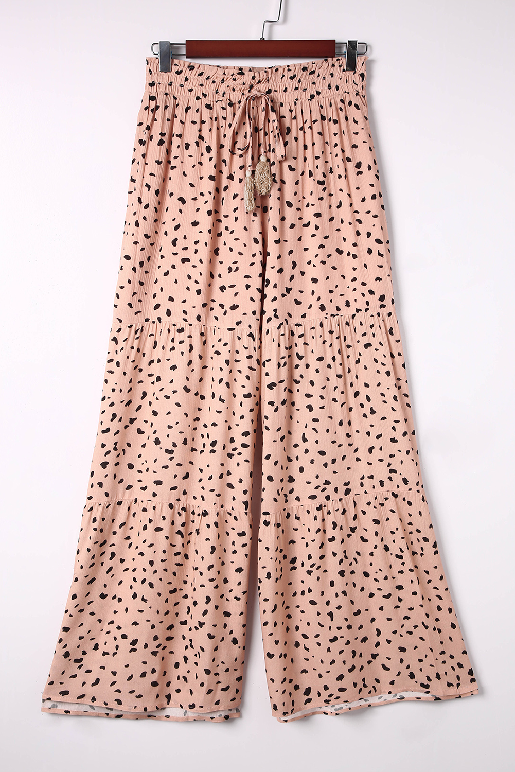 Threaded Pear Analia Leg Dalmatian Palazzo Pants