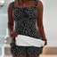 Black Small Floral