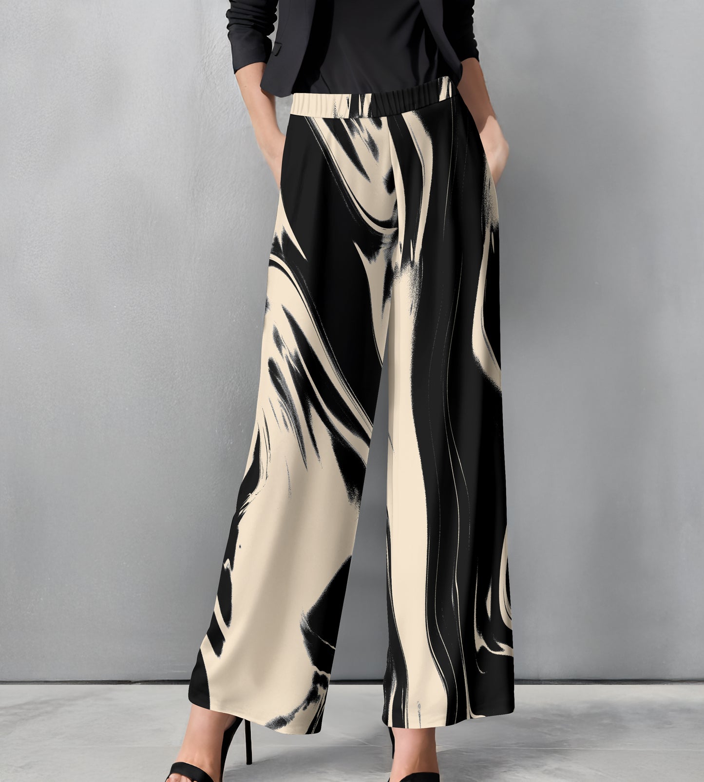 Black and Cream-