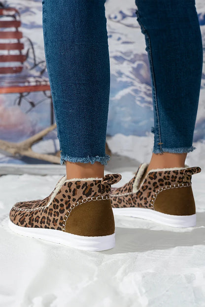 Threaded Pear Sofia Flat Winter Fur Boots