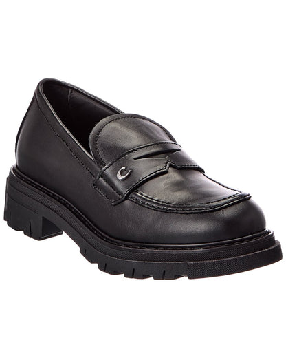 001-BLACK LEATHER-