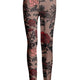 Red and Black Romantic Floral