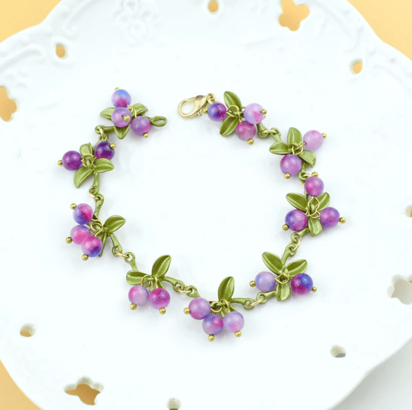 Lavender / Gold-