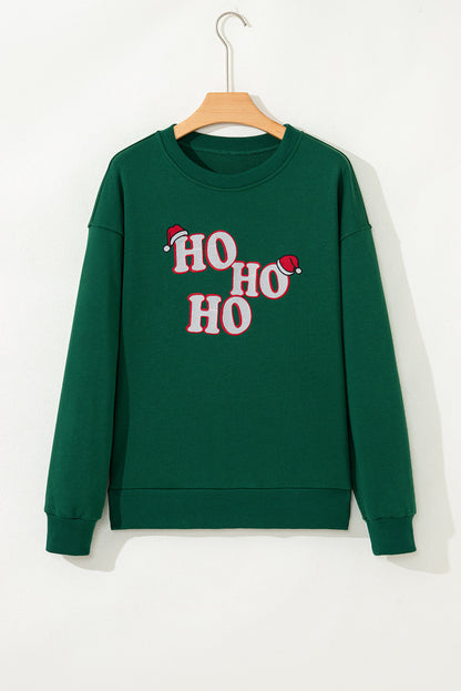 Threaded Pear Piagwen Graphic Christmas Fashion Sweatshirt