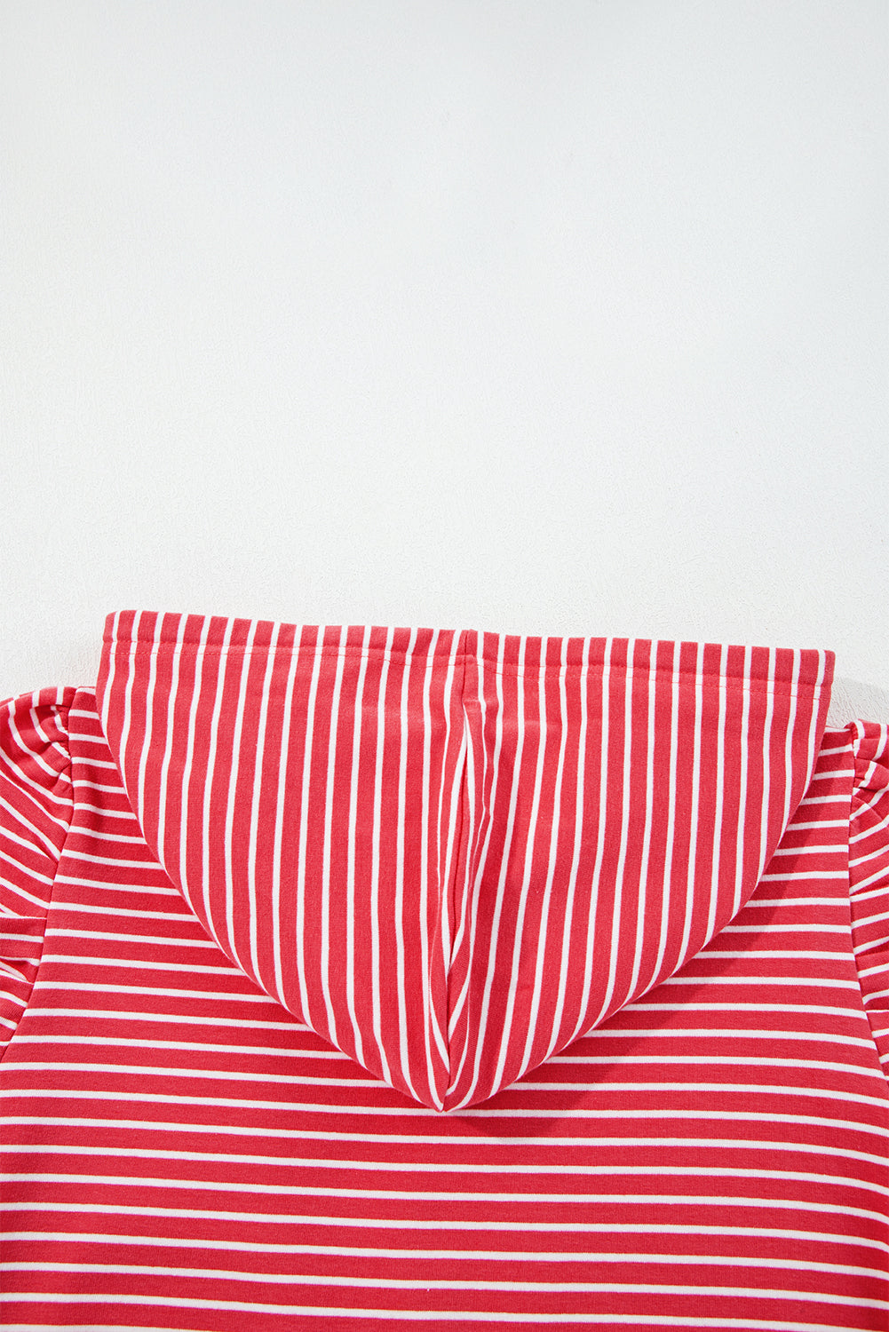 Threaded Pear Hallie Puff Sleeve Stripe Hoodie