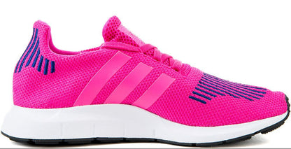 Vans Grade School adidas Swift Run J 'Shock Pink Ultra Pop' Sneakers