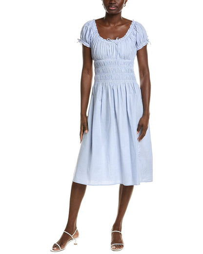 BLUE-IVO STRIPE-