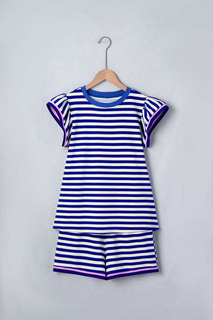 Threaded Pear Xiomara Trim Cap Sleeve Top