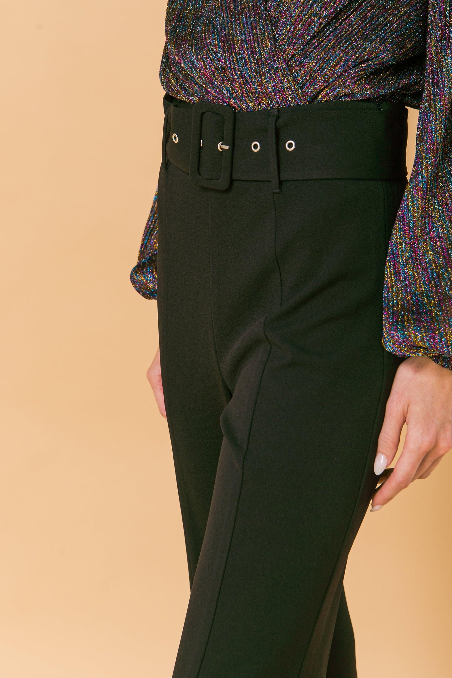 Countdown the Hours Woven Flared Pants