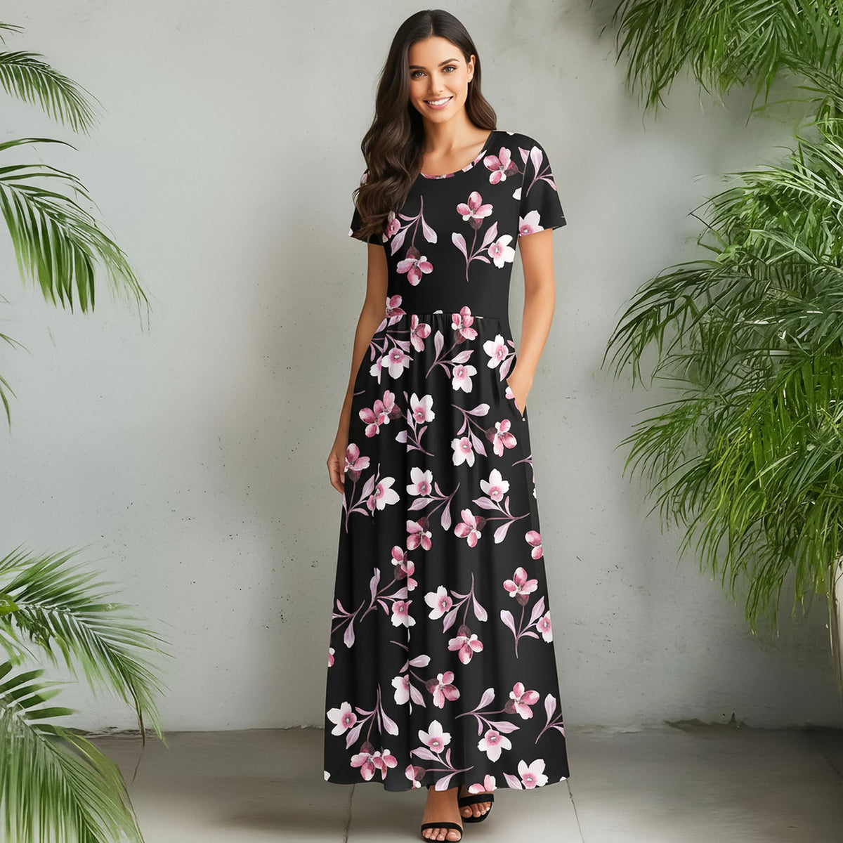 Black and Pink-